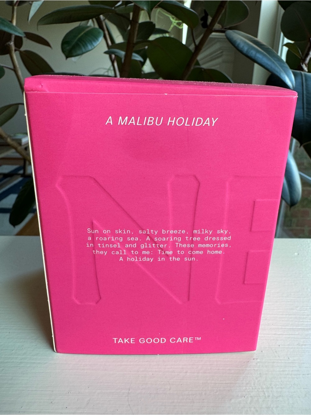 Nette x @BarbieStyle A Malibu Holiday Scented Candle Star Jasmine Coconut Water